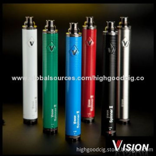 Long Lasting 1,600mAh Vision Spinner 2 Batteries, Short-circuit Protection, 114 x 16.5mm Size